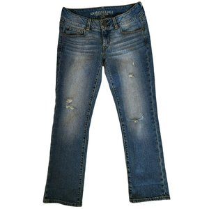 American Eagle Outfitters Women's Artist Crop Stretch Jeans Size Regular 6 NWT